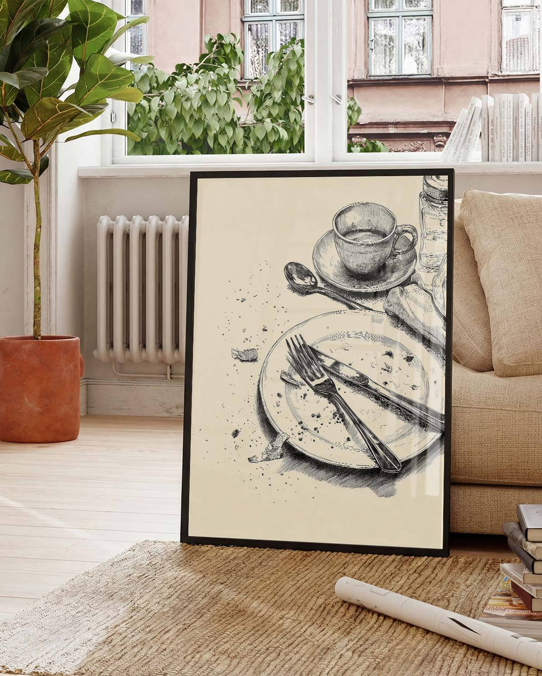 Vintage Poster – Vintage Table Setting