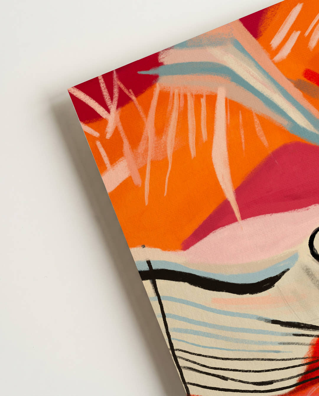 Wandering Birds | Expressionistische Illustration Poster