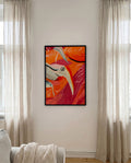 Wandering Birds | Expressionistische Illustration Poster