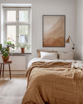 Wüsten Landschaft Poster – Warm Desert Layers