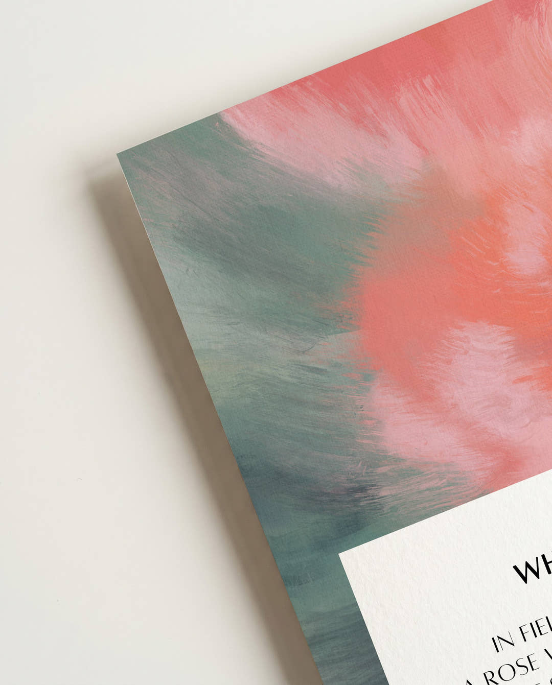When Roses Breathe | Floral Art Poster