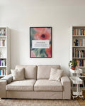 When Roses Breathe | Floral Art Poster