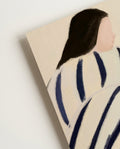 Wrapped in Quiet | Abstraktes Figuren-Poster