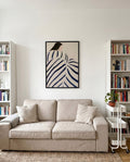 Wrapped in Quiet | Abstraktes Figuren-Poster