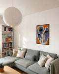 Zwischending | Modernes Figuren-Poster