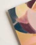 Modernes Abstrakt Poster mit Farbe – Abstract Flow