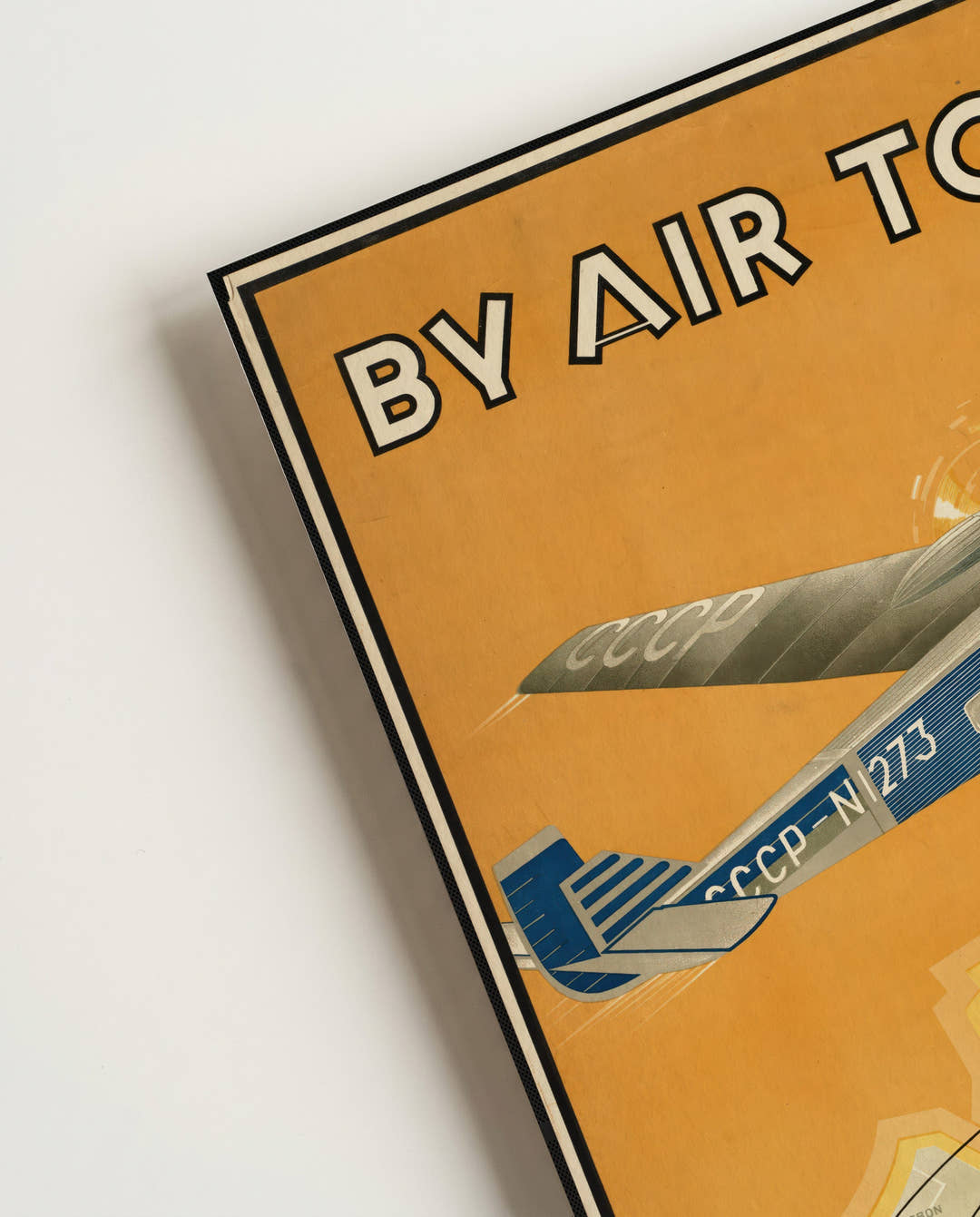 Historisches Flugreise Poster – Air USSR