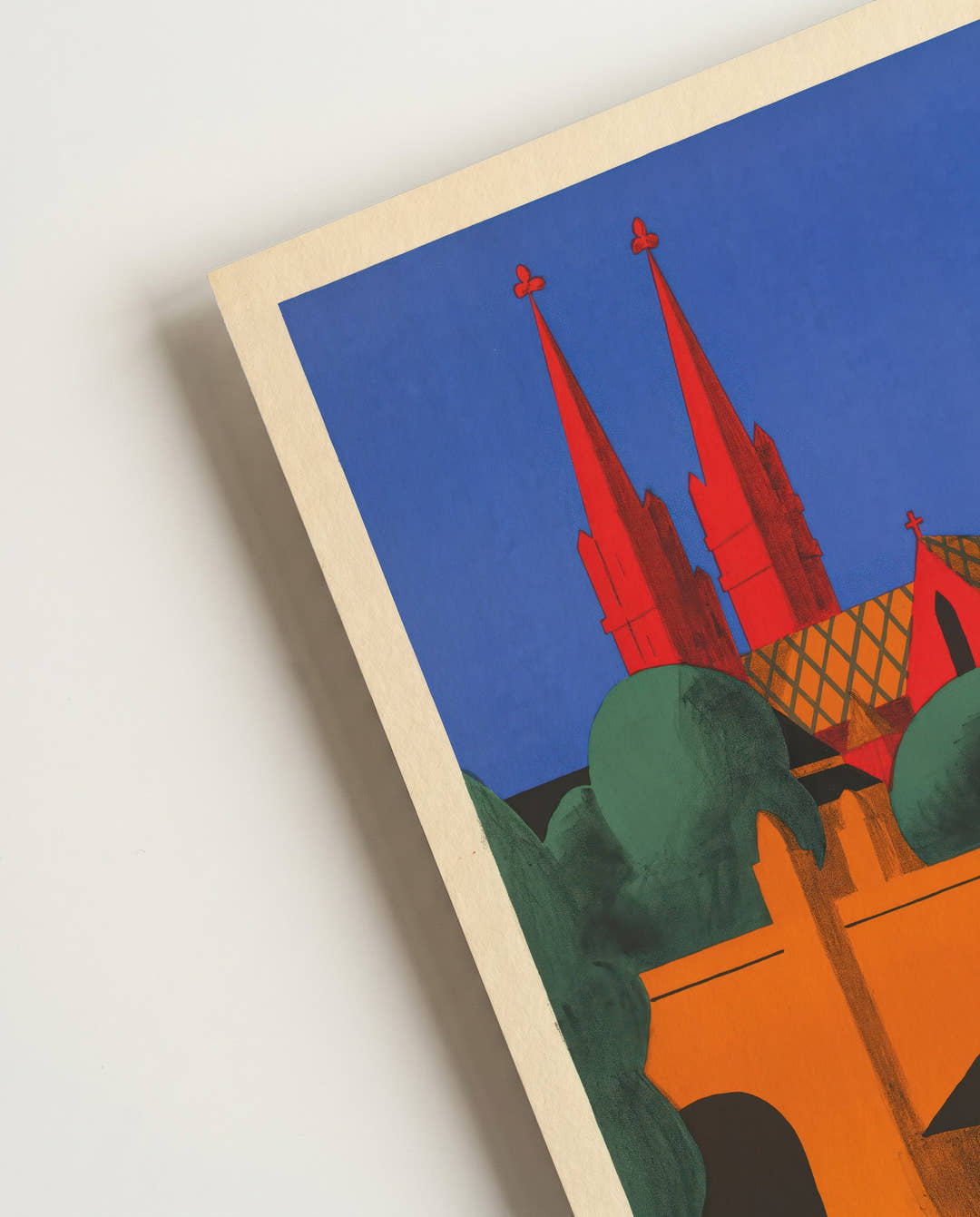 Vintage Basel Stadtposter – Basel