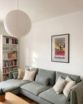 Geometrisches Bauhaus Muster Poster – Bauhaus Geometric Composition