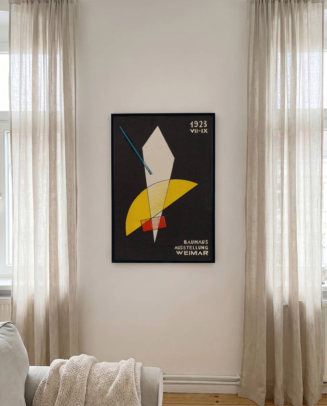 Geometrisches Bauhaus Ausstellung Poster – Bauhaus Weimar 1923
