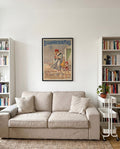 Vintage Belgien Reise Poster – Belgian Water