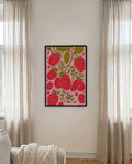 Beeren Muster Poster modern – Berry Garden