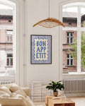 Typografie Poster modern – Bon Appetit