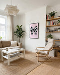 Schleifen Poster mit Karomuster – Bow Checkered