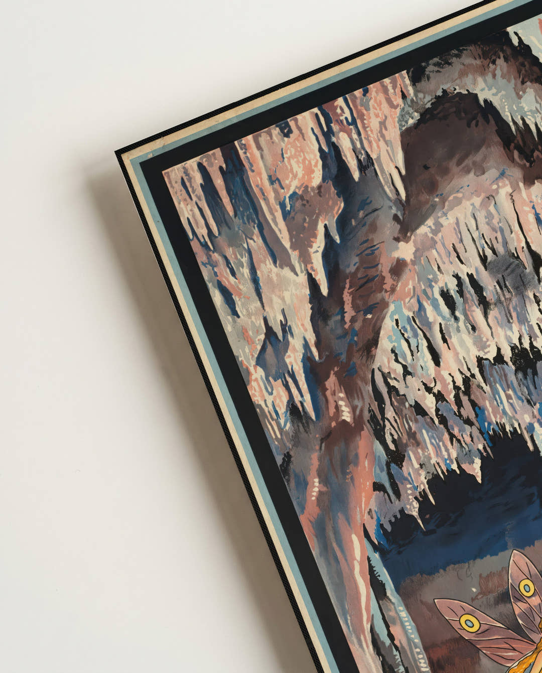 Vintage Australien Höhlen Poster – Buchan Caves