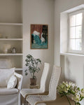 Künstlerisches Tier Poster modern – Calm Companion