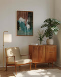 Künstlerisches Tier Poster modern – Calm Companion