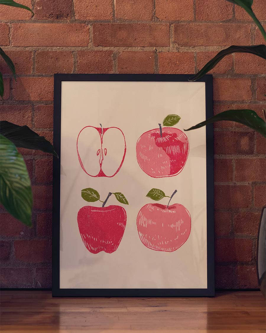 Kirsch Poster modern – Cherry Duo