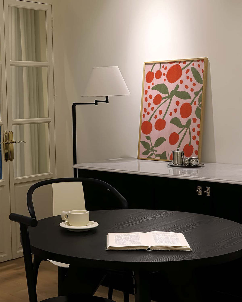 Kirsch Muster Poster modern – Cherry Pattern