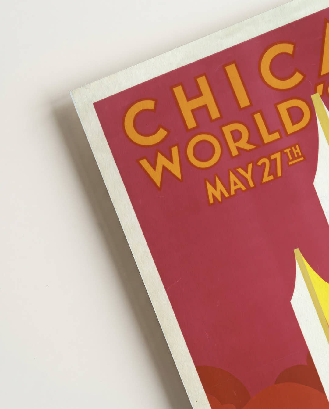 Art Deco Weltausstellung Architektur Poster – Chicago World’s Fair 1933