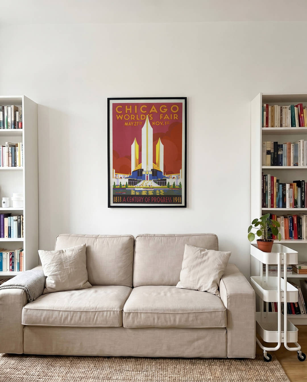 Art Deco Weltausstellung Architektur Poster – Chicago World’s Fair 1933