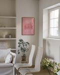 Pastell Wohnzimmer Poster modern – City Escape
