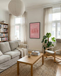 Pastell Wohnzimmer Poster modern – City Escape