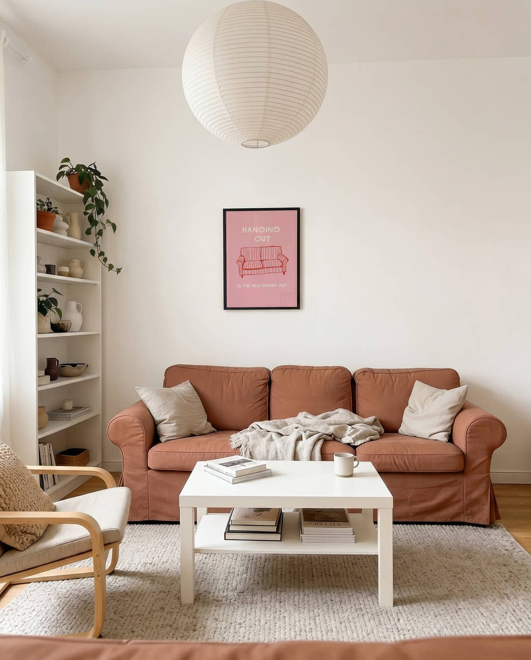 Pastell Wohnzimmer Poster modern – City Escape