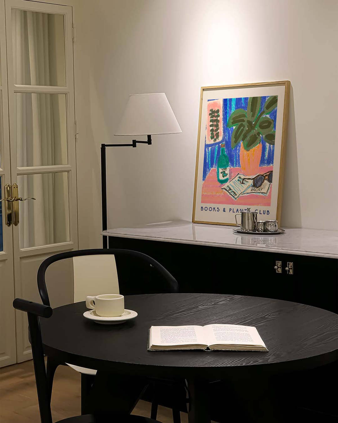 Küsten Landschaft Poster modern – Coastal View