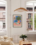 Küsten Landschaft Poster modern – Coastal View