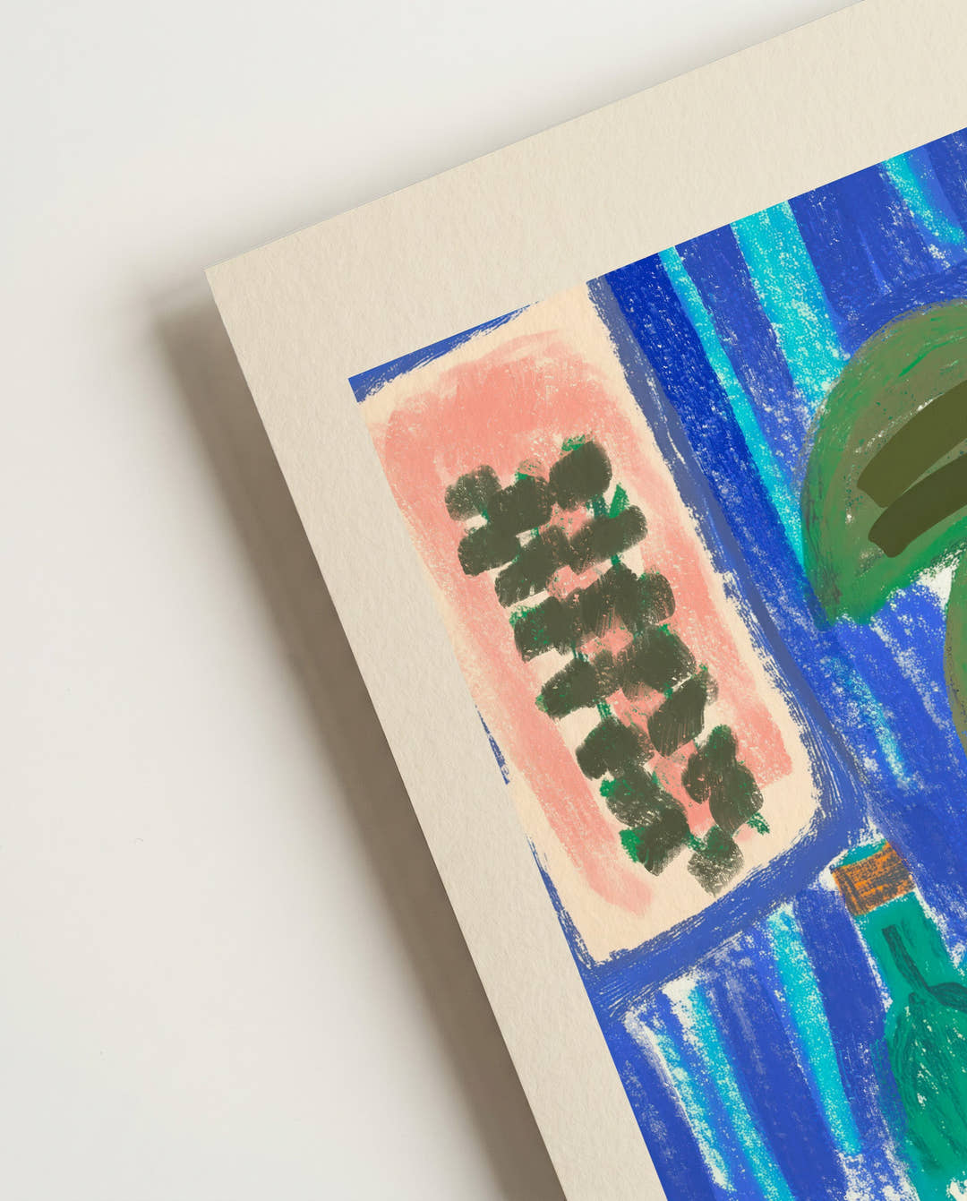 Küsten Landschaft Poster modern – Coastal View