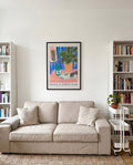 Küsten Landschaft Poster modern – Coastal View