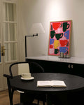 Modernes Kaffee Muster Poster – Coffee Break
