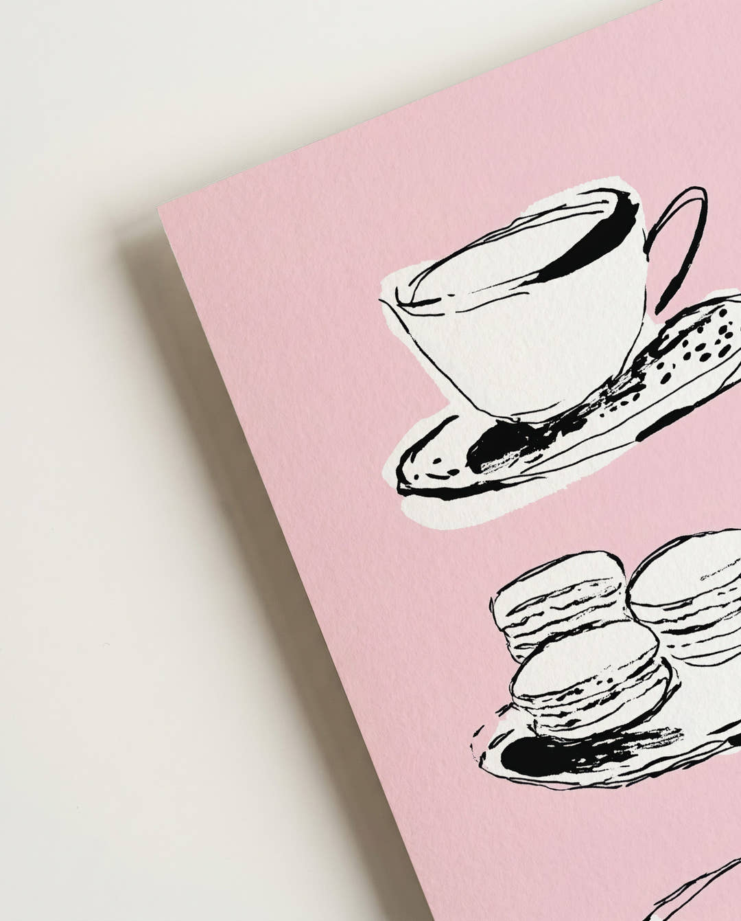 Minimalistisches Kaffee Poster modern – Coffee Time