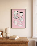 Minimalistisches Kaffee Poster modern – Coffee Time