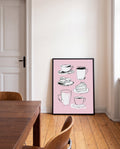 Minimalistisches Kaffee Poster modern – Coffee Time