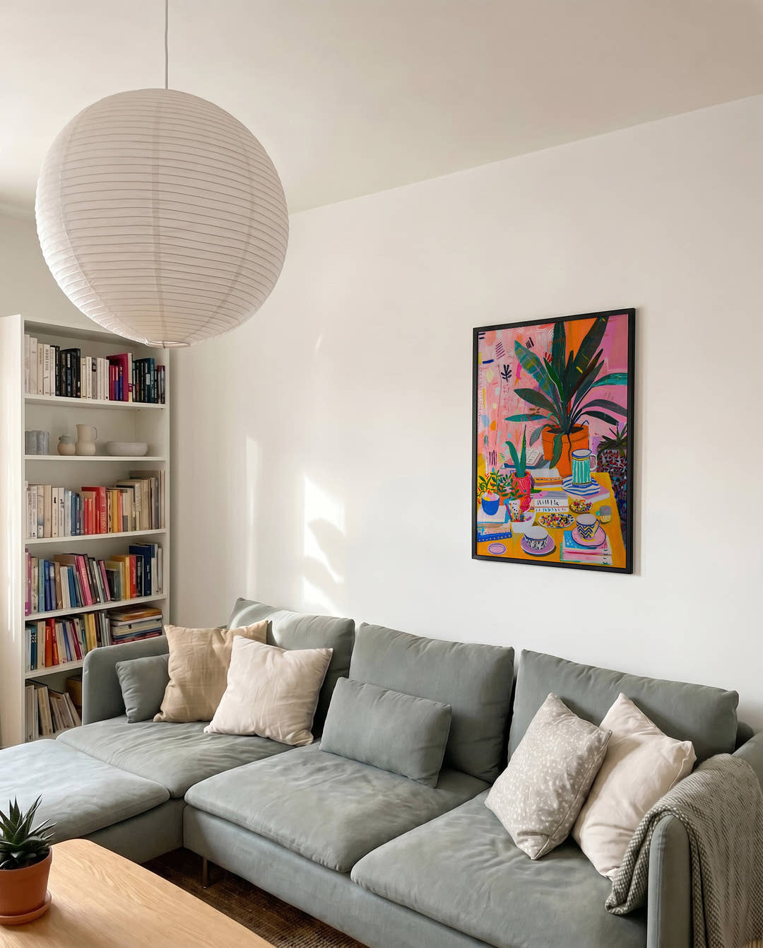 Buntes Stillleben Poster modern – Color Garden