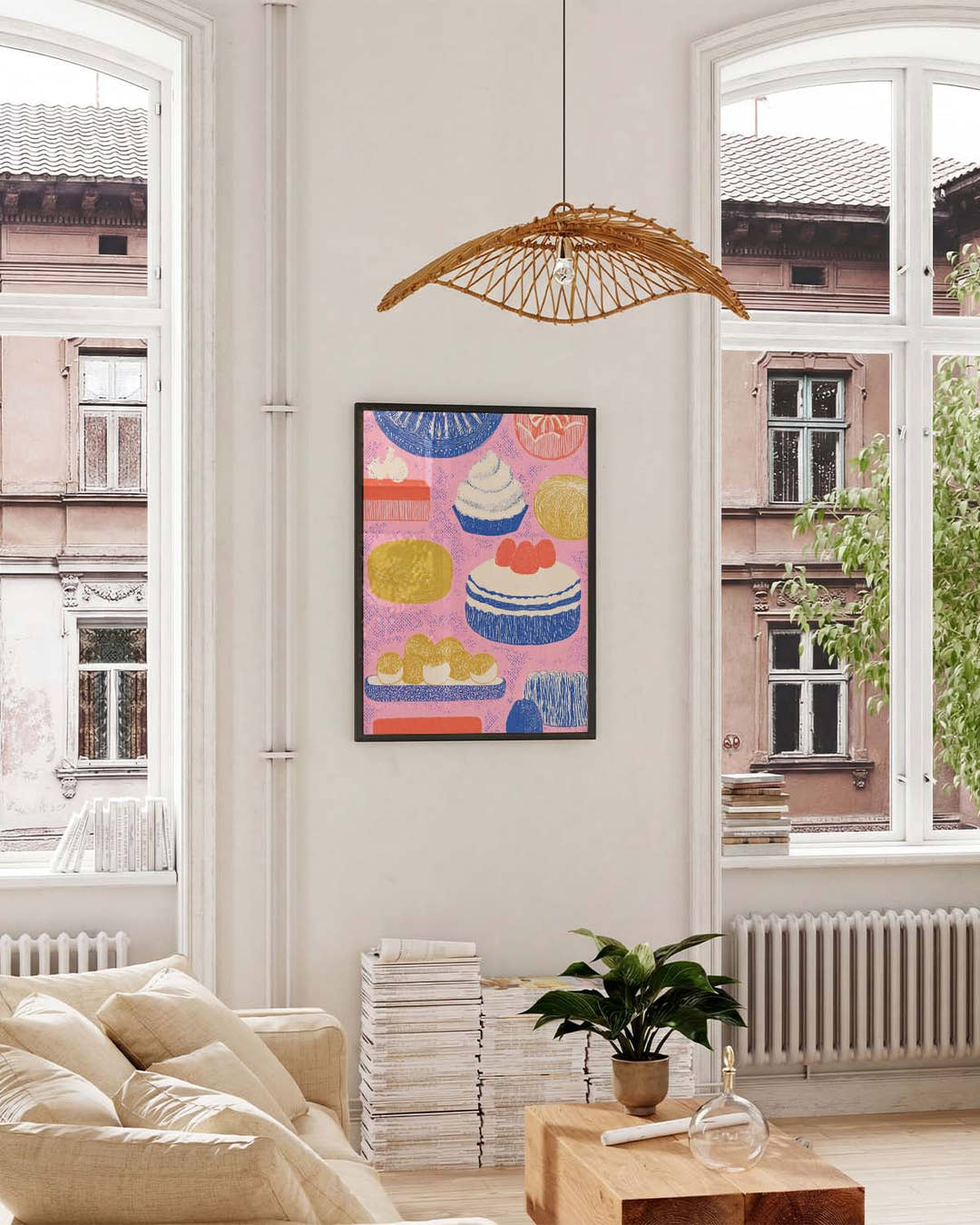 Dessert Poster modern bunt – Colorful Desserts