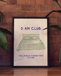Schlafzimmer Poster modern – Cozy Club