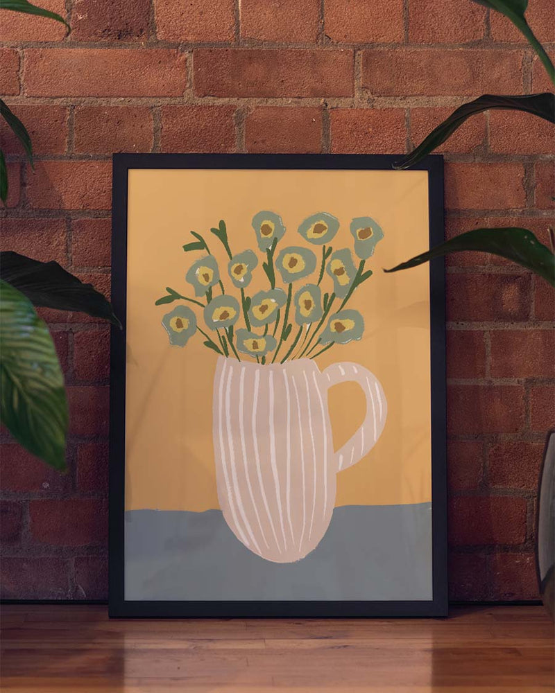 Minimalistisches Tassen Poster modern – Cozy Mug