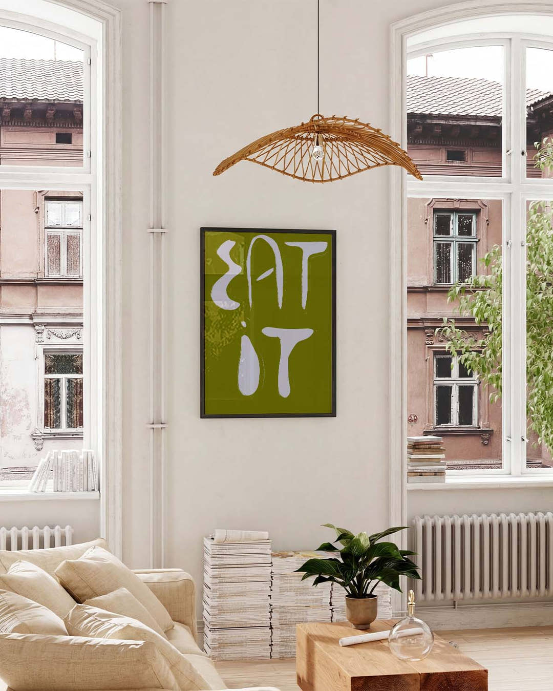 Typografie Poster modern – Eat It