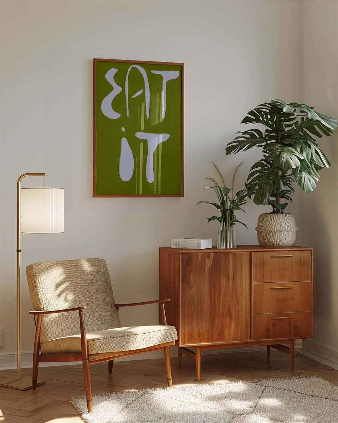 Typografie Poster modern – Eat It