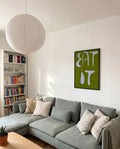 Typografie Poster modern – Eat It