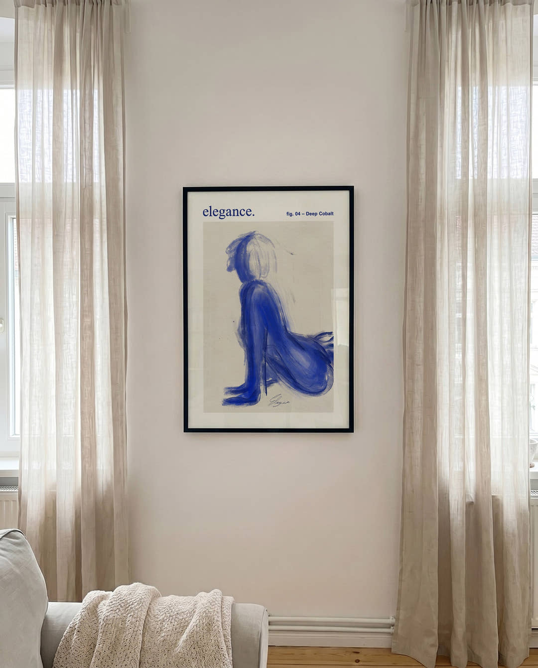 Elegance | Modernes Figuren-Poster