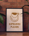 Espresso Poster modern – Espresso Please