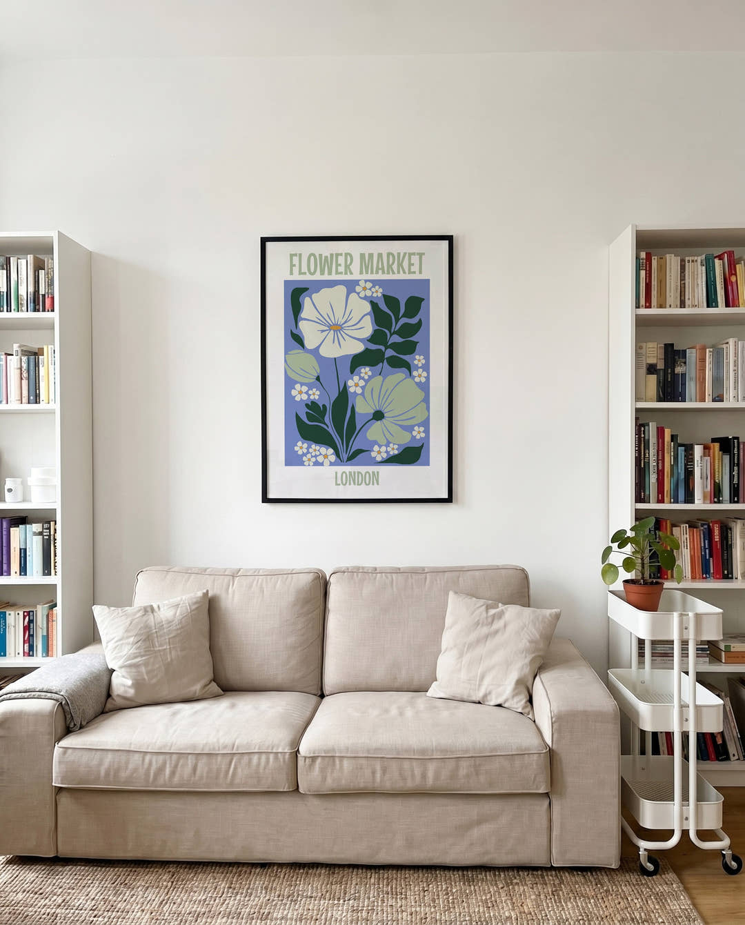 Blumenposter – Flower Market London