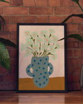 Minimalistisches Pflanzen Poster – Flower Pot