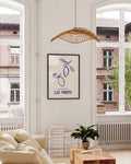 Modernes Obst Poster Illustration – Fresh Fruits