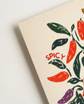 Buntes Pflanzen Poster modern – Fresh Harvest