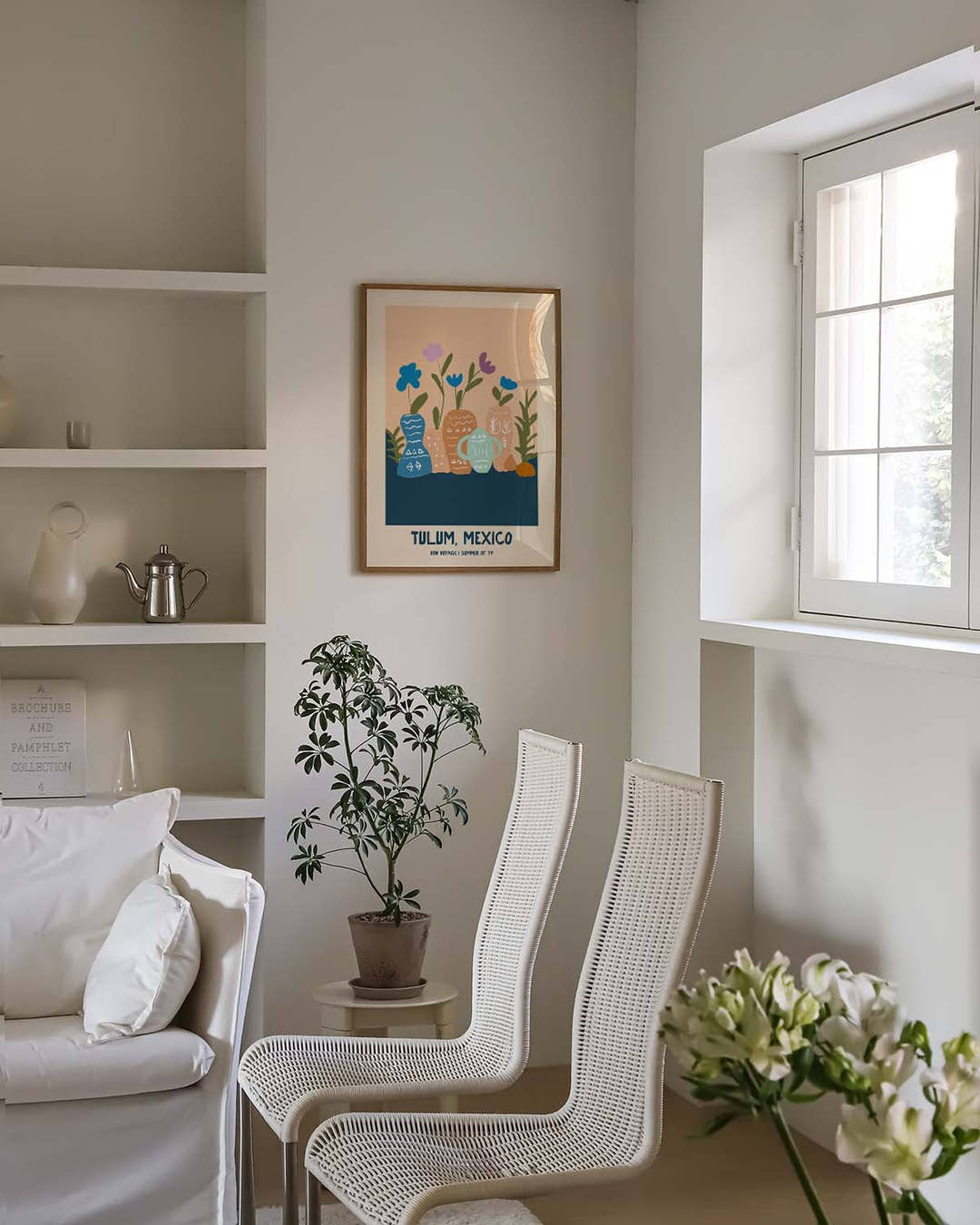 Freundschaft Poster Illustration – Friend Gathering